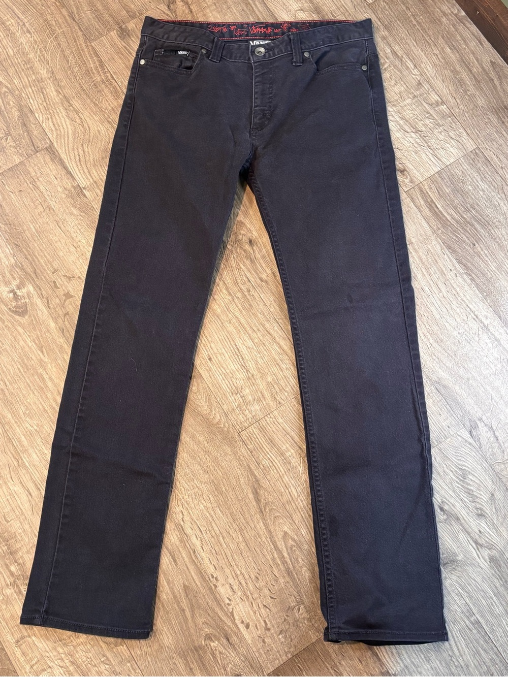 Vans Men’s Size 30x32 Black Jeans